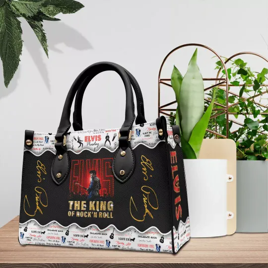 Discover Elvis Presley Leather Bag