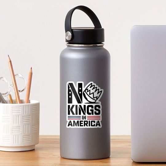 Discover No kings in America Sticker