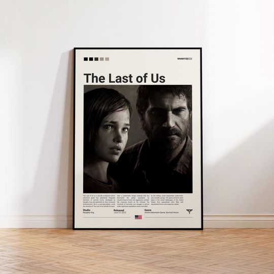 Discover The Last of Us Poster, Video Game Poster, Gift For The Last Of Us Fan, Gamer Gift
