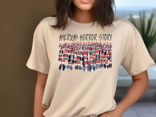 Discover American Horror Anti-Trump shirt, Political T-shirt,