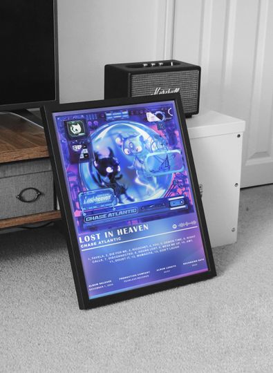Discover Chase Atlantic Poster Print, Chase Atlantic LOST IN HEAVEN Album Poster, Music Poster,Album Cover Poster