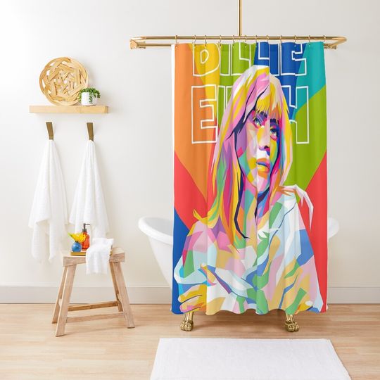 Discover Billie eilish Shower Curtain