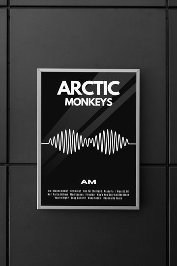 Discover Arctic Monkeys | Arctic Monkeys AM album Poster