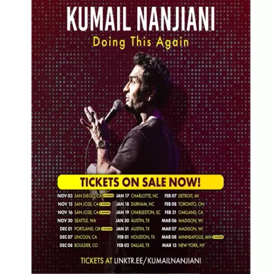 Discover Poster Kumail Nanjiani Doing This Again 2024-2025 Tour Poster, gift for fans
