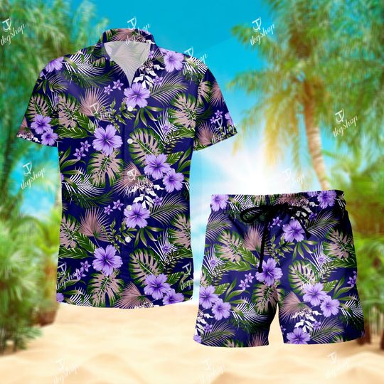 Discover Flower Tropical Floral Aloha Summer Time 3D HAWAII SHIRT