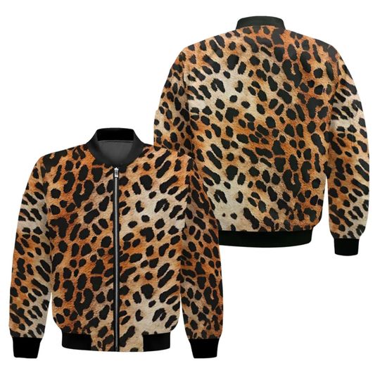 Discover Leopard Women's Bomber Jackets