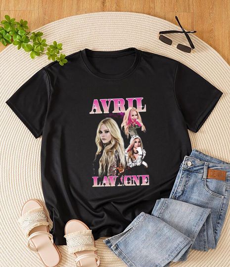 Discover Avril Lavigne Bootleg T-Shirt, Avril Lavigne 2025 Tour Shirt, Avril Lavigne Fan Shirt
