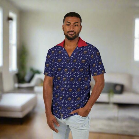 Discover Trump 47 Men's Hawaiian Camp Shirt
