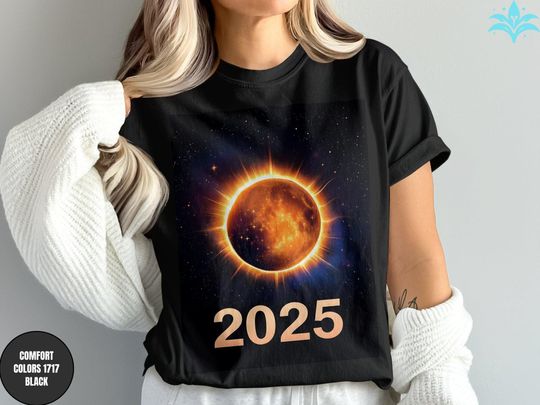 Discover Solar Eclipse 2025 T-Shirt, Eclipse T-Shirt March 29th 2025, 2025 Solar Eclipse Shirt