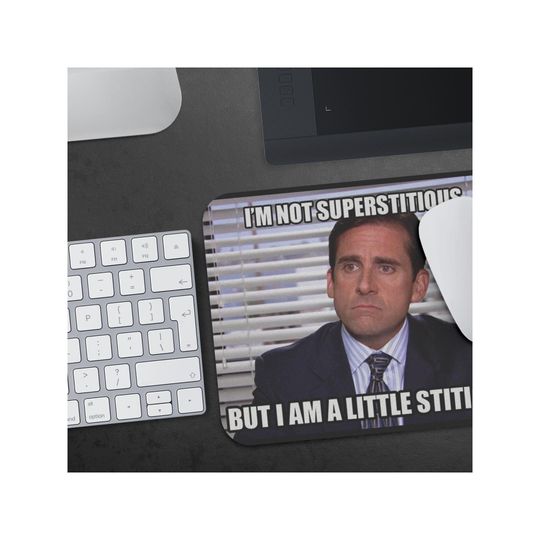 Discover Michael Scott Mousepad, Salesman Funny, Office Decor, Funny Mousepad