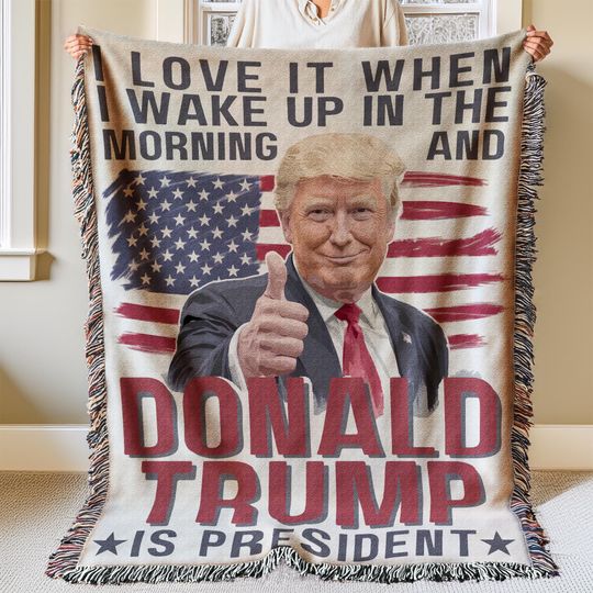 Discover 47th President Trump Blanket Inauguration Day Trump Merchandise Funny Trump