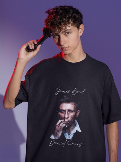 Discover James Bond Daniel Craig Graphic Shirt