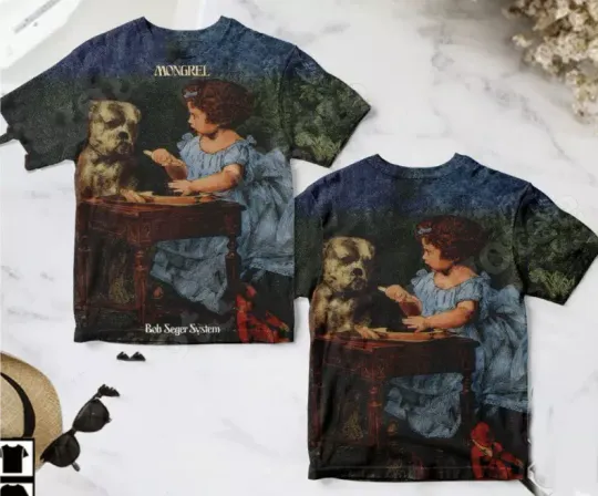 Discover The Bob Seger System Mongrel Album Cover AOP 3D T-shirt