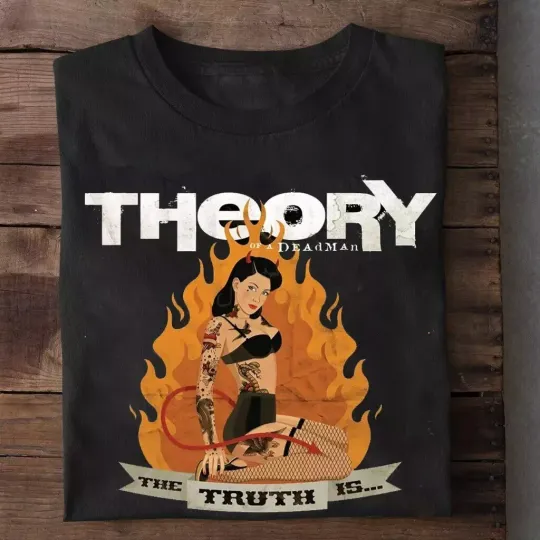 Discover Theory of a Deadman The Truth Is Gift For Fan Black Shirt