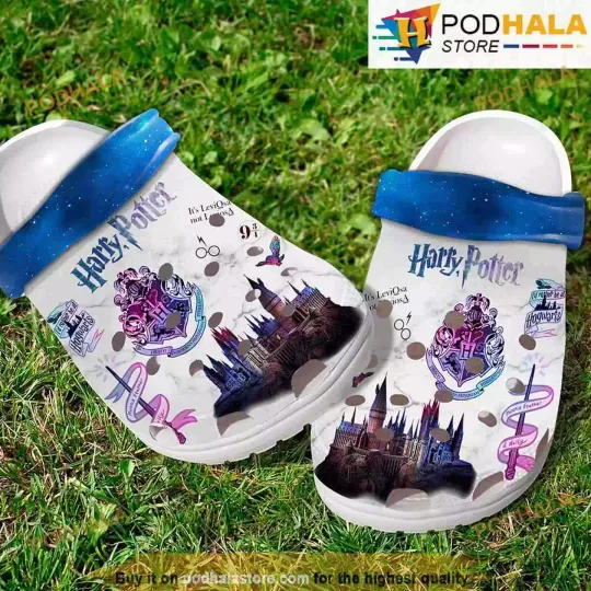 Discover Hogwarts Harry Potter 3D Funny Shoes, Shoes Gift For Fan