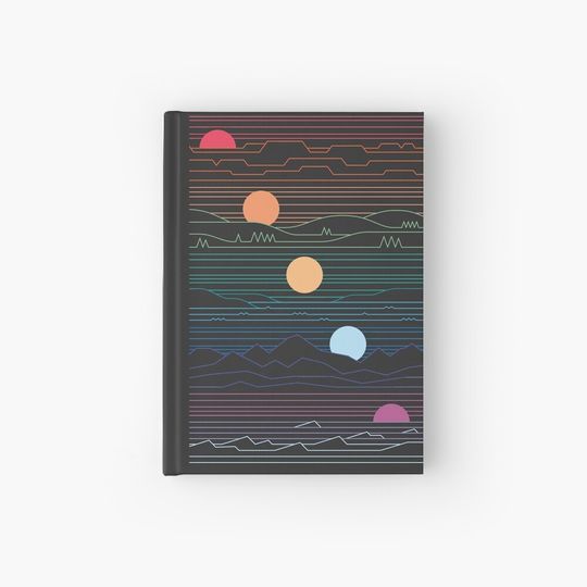 Discover Many Lands Under One Sun Hardcover Journal