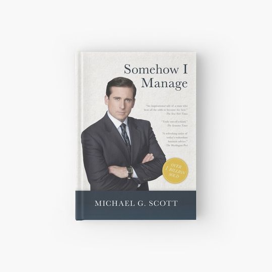 Discover Somehow I Manage Journal Hardcover Journal