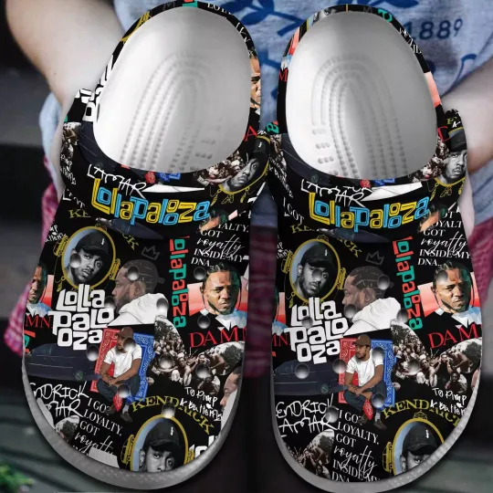 Discover Durable Black Slippers Kendrick Lamar Clogs