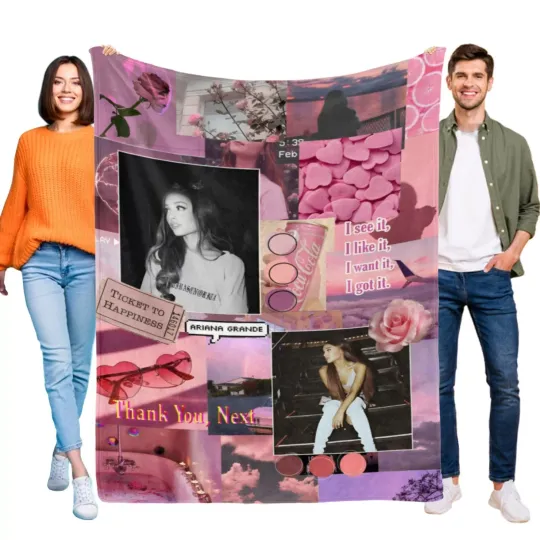 Discover Ariana Aesthetic Throw Blanket Gifts