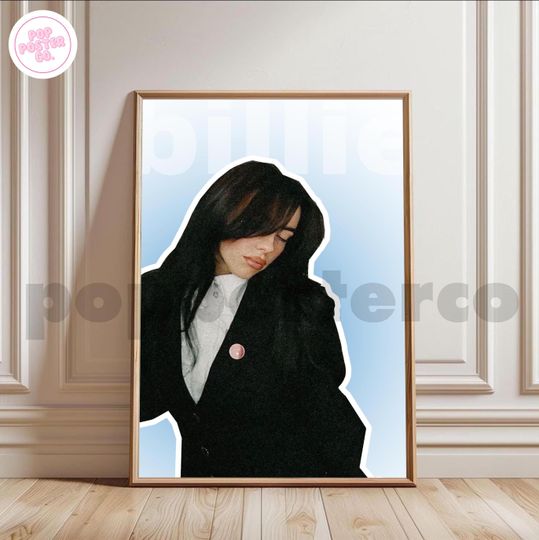 Discover Billie Eilish Poster Retro Cute Poster