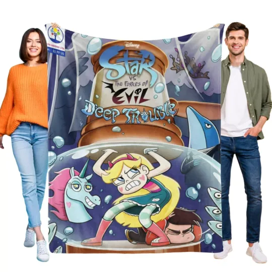 Discover Star vs. the Forces of Evil Throw Blanket Gifts