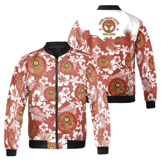 Discover Custom York Rite Past Eminent Commander Masonry Bomber Jacket