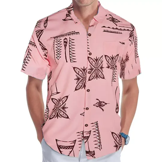 Discover Mens Hawaiian Shirts Short Sleeve CasualTropical Beach Shirt