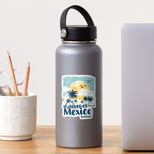 Discover Gulf of Mexico Forever – Summer Holiday Vacation Sticker