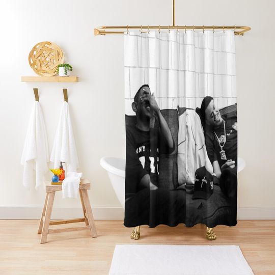 Discover Laughing together Shower Curtain