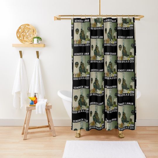 Discover Kendrick Lamar Good Kid M.A.A.D City Album Shower Curtain