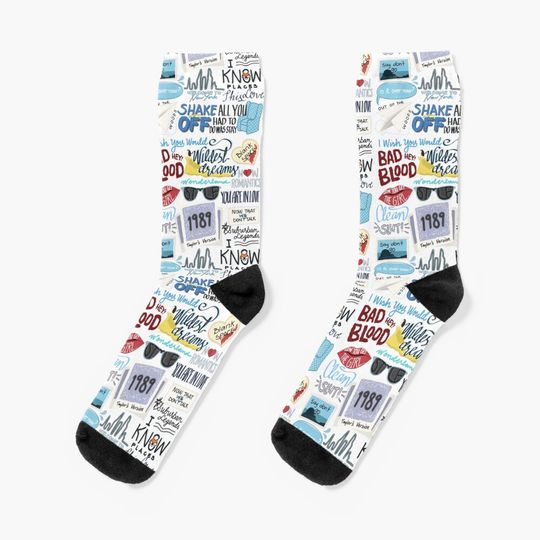 Discover 1989 ERA ALBUM ART Socks