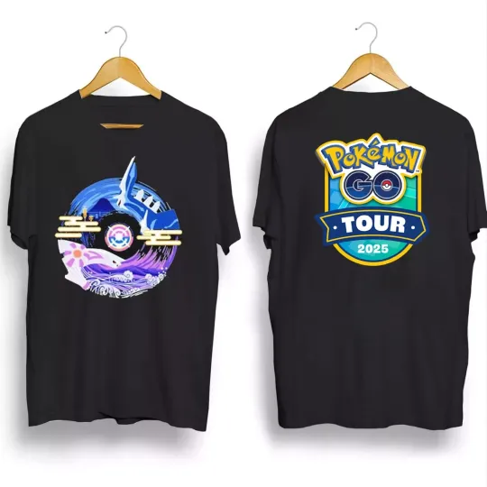 Discover 2025 Poket mons GO Tour: Unova - Los Angeles Unisex T-shirt