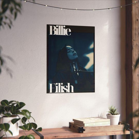 Discover billie wall poster