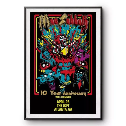 Discover Mac Sabbath The Loft Atlanta, GA Event April 26, 2025 Poster