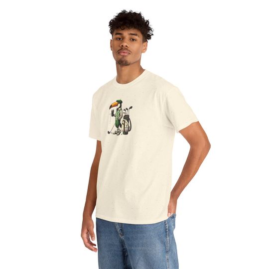 Discover Guinness Golf Irish ToucanBru Unisex Heavy Cotton Tee
