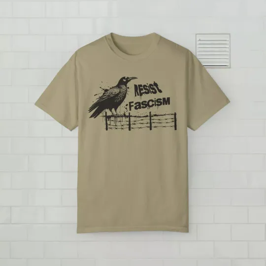 Discover Resist Fascism T-Shirt, Anti Trump Tee, Activist Tshirt