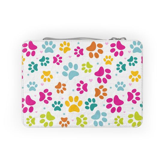 Discover Lunch Box with Zipper & Strap, Paw Print