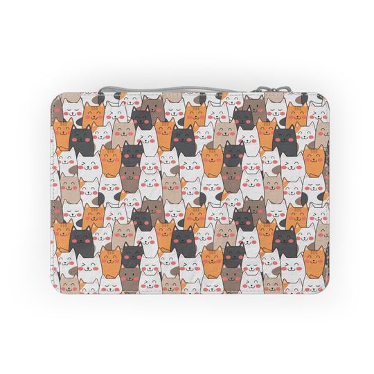Discover Lunch Box with Zipper & Strap, Cat Class