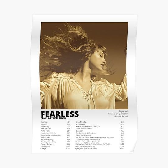 Discover Fearless Tv Taylor Shiley  Poster