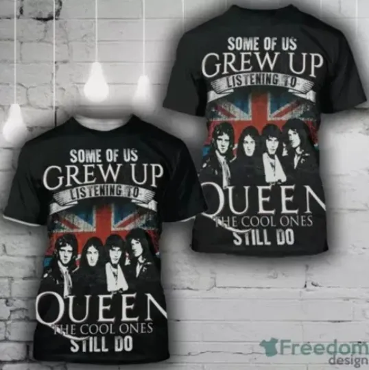 Discover Freddie Mercury 3D Shirt Queen shirt 3d, new shirt 3d all size all printed,
