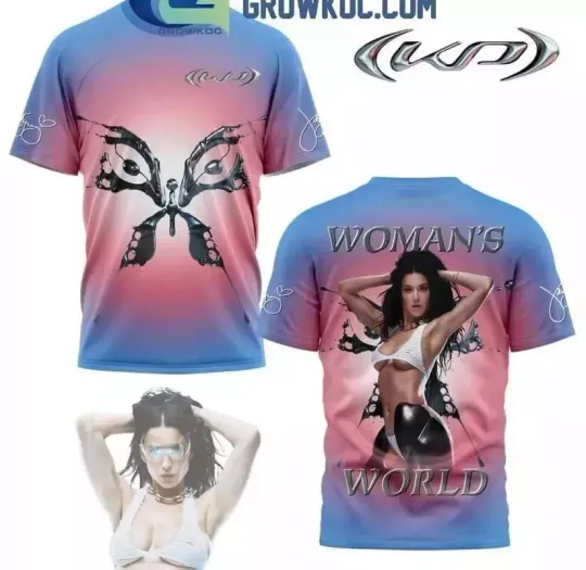 Discover Katy Perry Woman's World 2024 New Release T-Shirt 3D Polyester