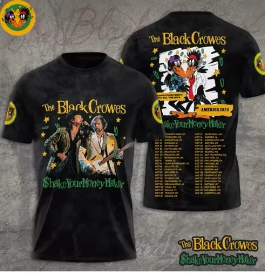 Discover The Black Crowes Shake Your Money hot shirt