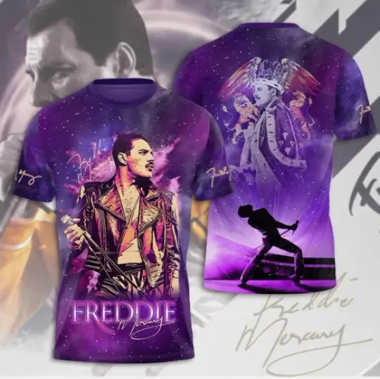 Discover Freddie Mercury shirt 3d