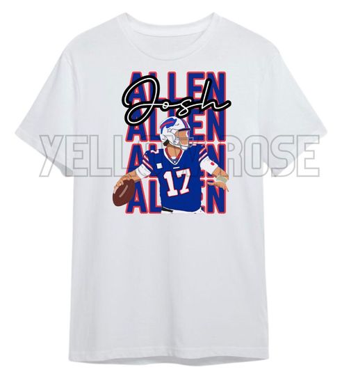 Discover Josh Allen MVP T-Shirt, Buffalo Shirt, Football Fan Shirt