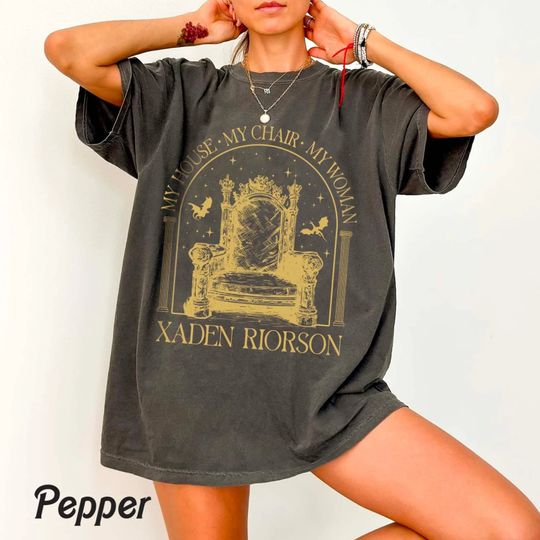 Discover My House My Chair My Woman Shirt, Xaden Riorson House Shirt