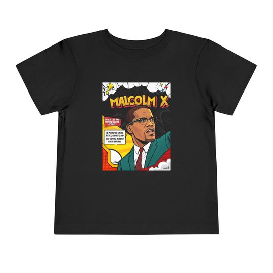 Discover Black Hero- Malcolm X Shirt