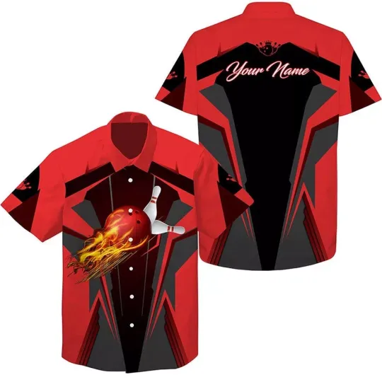Discover Personalized Hawaiian Bowling Shirts Custom Team Bowling Hawaiian Shirt