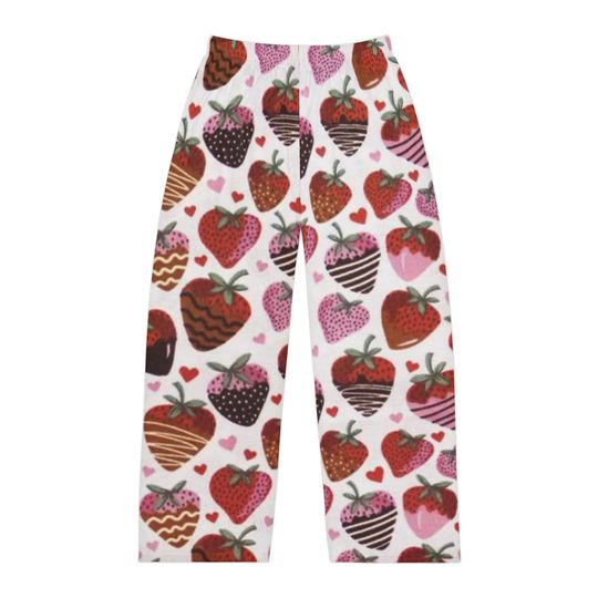 Discover Chocolate dipped strawberries Pajama Pants