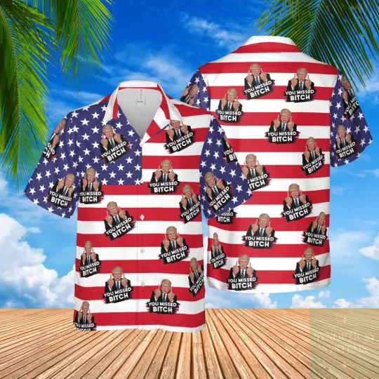 Discover You Missed President Trump Hawaiian Shirt, Donald Trump Shirt