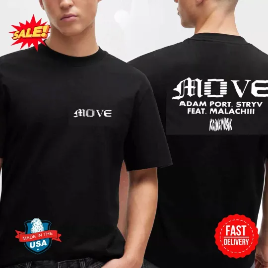 Discover Keinemusik Move Adam Port Stryv Feat Malachiii Two Sided T-Shirt